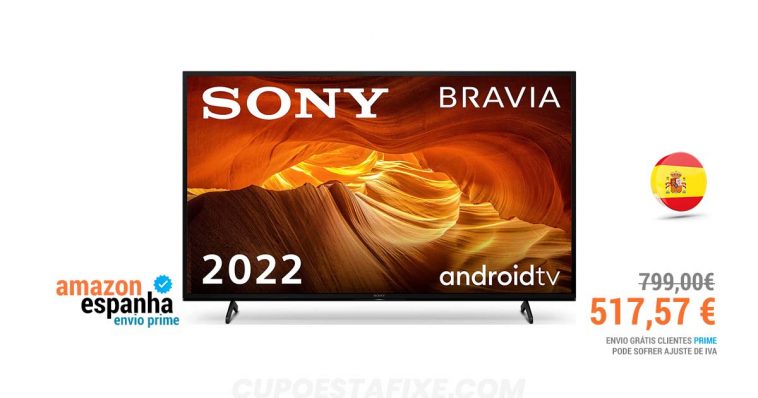 Sony X72K Series SmartTV 43 LED 4K UHD Android TV - Cupões Tá Fixe